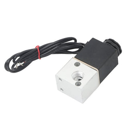 1/8 inch 3 way zero pressure differential air-water electric solenoid valve 12V