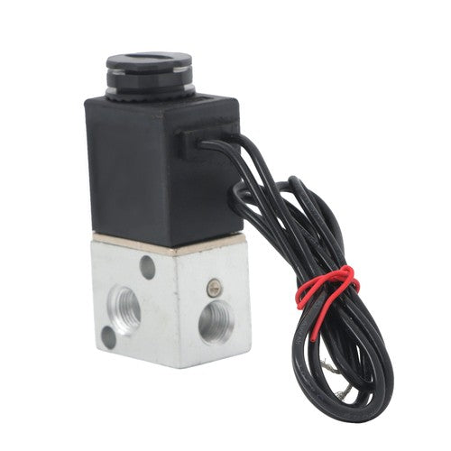 1/8 inch 3 way zero pressure differential air-water electric solenoid valve 12V