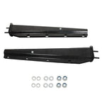 Mud Flap Hanger Set 2.5" Bolt Pattern Spring Loaded Fits For Semi Truck 30"