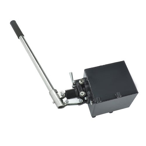 Hydraulic Piston Hand Pump 2.7 Cid 5 Quart With Valve For Double Acting Cylinder