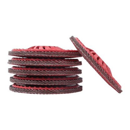 Type 29 Ceramic Grain Flap Sanding Discs 10 PCS 4-1/2" x 7/8" 80 Grits