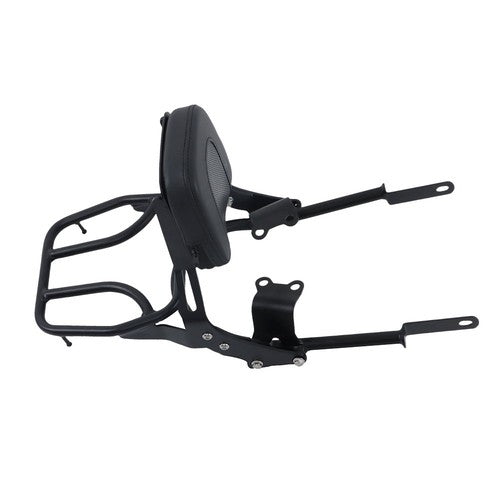 For Bonneville T100 T120/Black 2016-2024 Backrest Sissy Bar w/ Luggage Rack USA