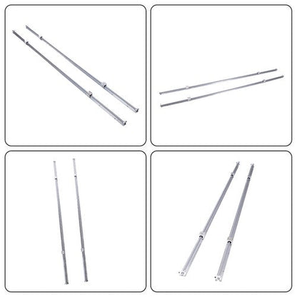 2PCS SBR16-2200mm Linear Guide Rails with 4Pcs SBR16UU Bearing Blocks