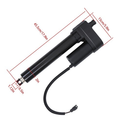 12V Electric Actuator 180035 For Grasshopper Powerfold Decks 10000N 3348 3452