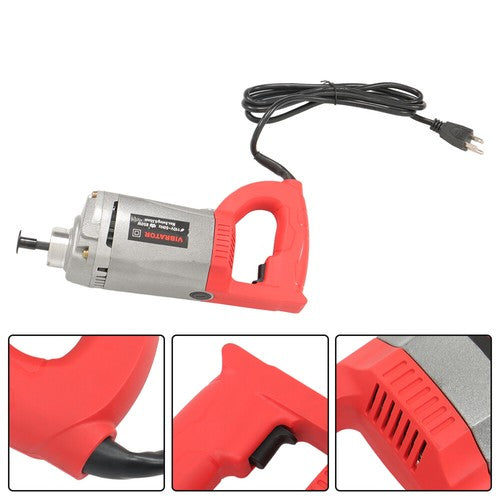 High Quality 1500W Electric Concrete Vibrator 4.5 Feet Long Shaft Concrete Tool