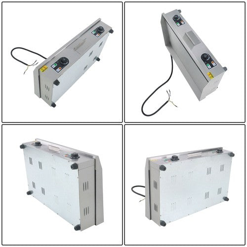 30 Inch Commercial Electric Griddle 3000W Countertop Flat Top Grill 122℉-572℉