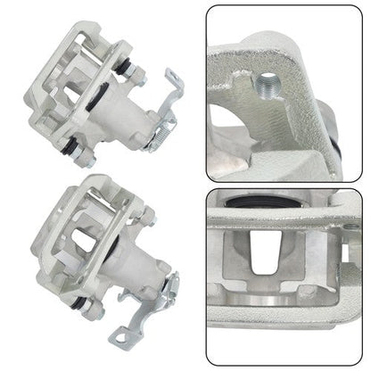 Rear Brake Calipers w/ Bracket L＋R 19B6788 583112VA30 For Hyundai Veloster 12-17
