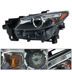 Headlight LED Halogen For Mazda CX-9 CX9 2016-2023 Left Side Replacement w/o AFS