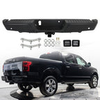 Primered Rear Step Bumper Assembly For Ford F-150 2015-2020 w/ Park & Tow