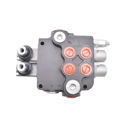 2 Spool 21 GPM 3600 PSI NEW Hydraulic Control Valve Double Acting SAE Ports