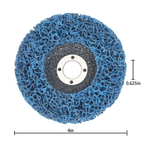 (5 pieces each in purple and blue) 10 Pack of 4' x 5/8' Diamond Discs