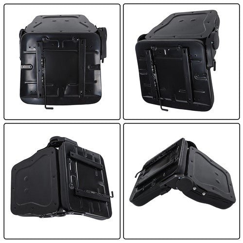 Universial Fold Seat  for Forklift Tractor with Adjustable Angle Back Slide New