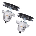 2 × Lawn Mower Spindle Assembly 618-09260 For MTD Z5200 42 Inch Deck 618P09260