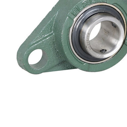 10PCS UCFL205-16 Pillow Block Flange Bearing 1" Bore 2 Bolt Solid Base