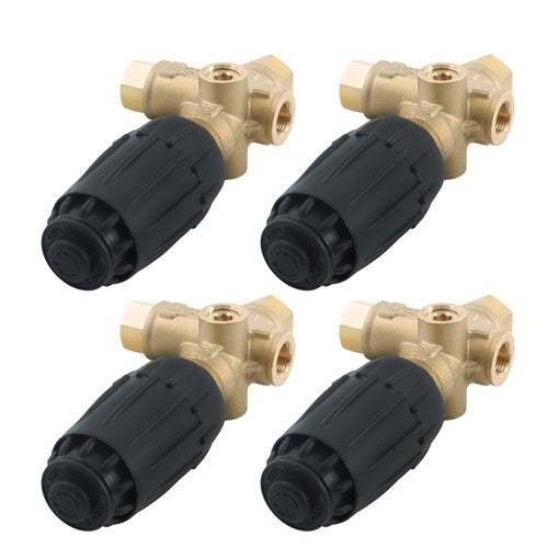 4 Pack Unloader Valve VRT3-310 8GPM 3/8" FNPT 4350PSI Pressure Washer Pump