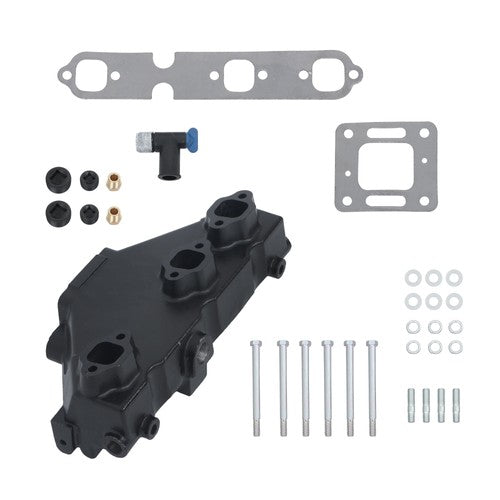 NEW Exhaust Manifold For MerCruiser Marine GM V6 175 185 205 262 4.3L 1985-2002