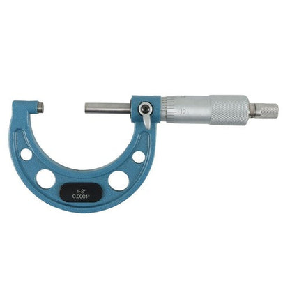 0-4"/0.0001" Premium Outside Micrometer Set Machinist Tool Precision Carbide Tip