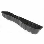 Black Underseat Storage Box for 07 18 Chevy Silverado 07 19 GMC Sierra Crew Cab