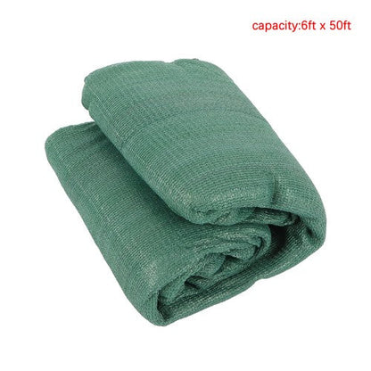 dark green 6FTx50FT garden privacy fence heavy duty barrier net with zip ties