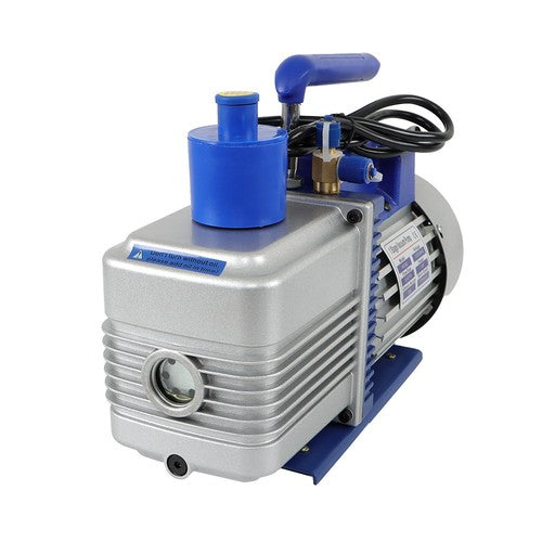 Air Vacuum Pump 110V 9.6 CFM 1 HP Singl-Stage Rotary Vane HVAC For R134a Systems