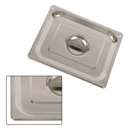 Restaurant Steam Table Pans 8 Pack 1/2 Size 4 Inch Deep Thickened with Lid