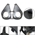 Pair Fog Lights Assembly Wiring+Switch+Cover For 15-16 Toyota Yaris 8122002110