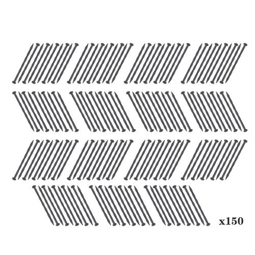 Landscape Edging Anchoring Garden Stakes Lawn Yard 150 Pcs Plastic Spikes 8 Inch