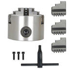 K11-80 Self-centering Lathe Drilling Part 80mm 3 Jaw Lathe Chuck Manual Chuck 3"