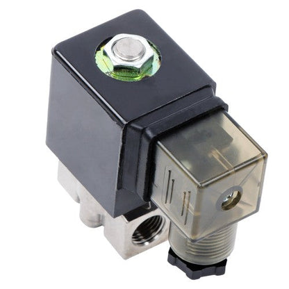 1/4" Inch Fast Response Electric Air Water Solenoid Valve 12V DC Closed Normally