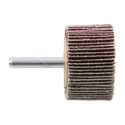 5 Pack 1-1/2" x 1" x 1/4" Aluminum Oxide Shank Mounted Flap Wheels 120 Grit
