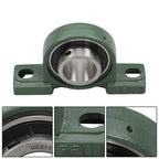 2PCS UCP211-32 Solid Base Pillow Block Bearing 2" Bore Self Aligning 2 Bolt