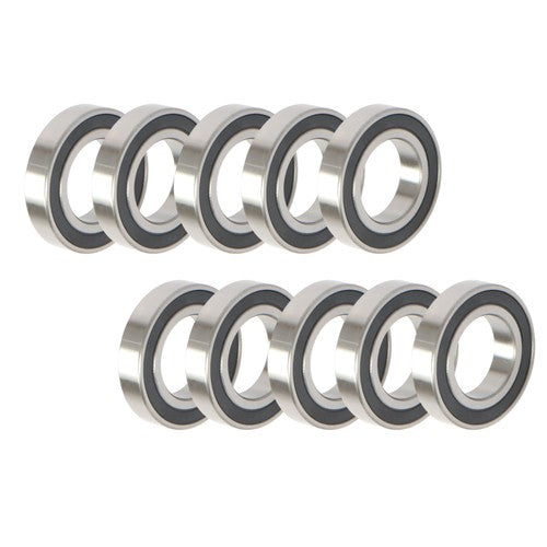 10 Pcs R24-2RS 1-1/2×2-5/8×9/16" Double Rubber Seal Deep Groove Ball Bearing