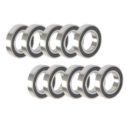 10 Pcs R24-2RS 1-1/2×2-5/8×9/16" Double Rubber Seal Deep Groove Ball Bearing