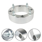 4X Wheel Spacers 4x156 2" 131mm M12x1.5 Silver For Polaris Ranger RZR 2013+