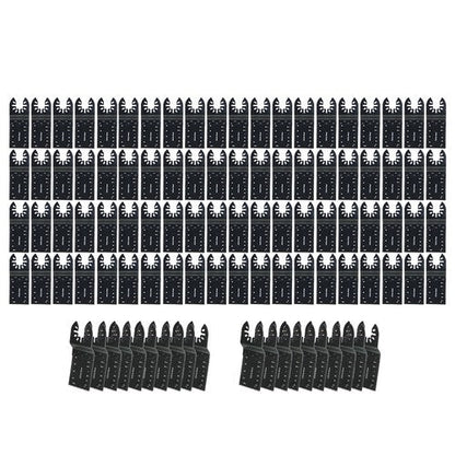 Quick Release Oscillating Tool Blades Professional Universal 100 Pcs 30-90mm