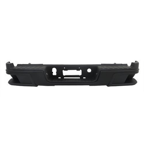 Rear Step Bumper Black For 2015-2022 Chevy Colorado Canyon W/o Sensor Holes