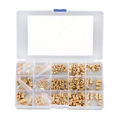 350Pack threaded inserts assortment kit M2-M6 metric internal thread rolled