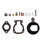2× 398453 Carburetor Carb Kit W/ Float For Johnson Evinrude 9.9HP 15HP 1974-1988