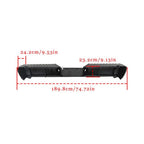 For Ford F-250 F-350 2008-2016 Super Duty Rear Bumper Assembly W/O Sensor Hole