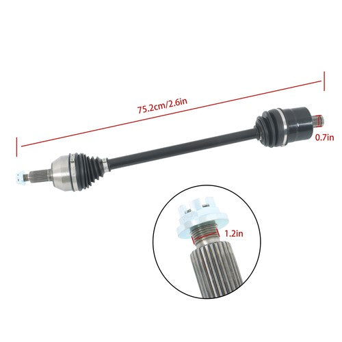 Rear Right/Left CV Axles Drive Shaft For Polaris RZR XP 1000 2014-2019 1333124