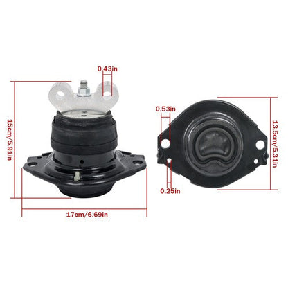 LH&RH Engine Motor Mounts 2PC For Chrysler 300 Challenger Dodge Charger 11-22