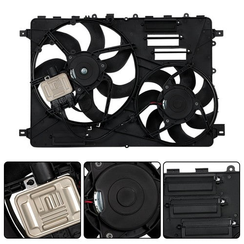 Engine Radiator Cooling Fan Assembly 306686296 For Volvo XC70 2008-15 VO3115116