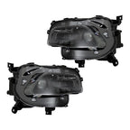 Pair For 2014-2018 Jeep Cherokee Headlight Replacement HID/Xenon Clear Lens L+R