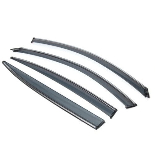 NEW Window Visor Smoke Tinted Acrylic Rain Guard For Infiniti Q50 2014-2020