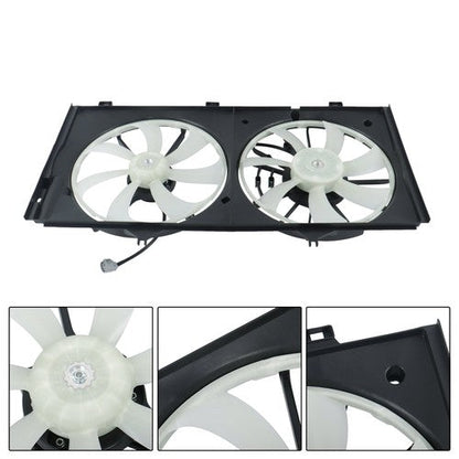 621238 Radiator Cooling Fan Assembly Dual Fan For Toyota Camry 2001 2002-2007
