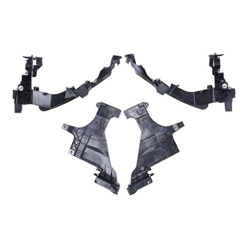 4PCS Front Headlight Mount Support Plate Bracket For Audi A4 S4 2013-2015 2016