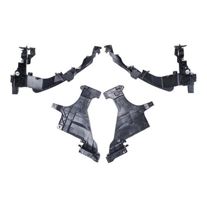 4PCS Front Headlight Mount Support Plate Bracket For Audi A4 S4 2013-2015 2016