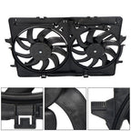 For Audi S4/S5 2013-2015 Dual Radiator Condenser Cooling Fan Assembly AU3115113