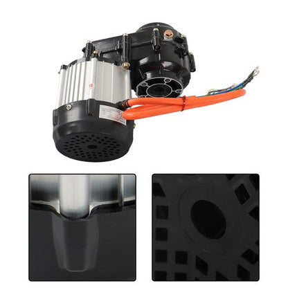 48V 1000W Brushless Differential Motor For ATV Trike Go Kart Lawn Mower Tricycle