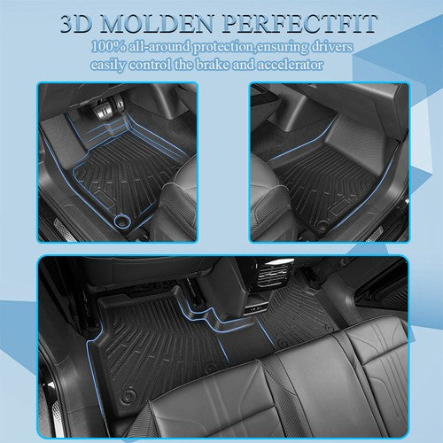 For Ford Explorer 2020-2026 7 Seats TPE Cargo Mat Floor Liners
